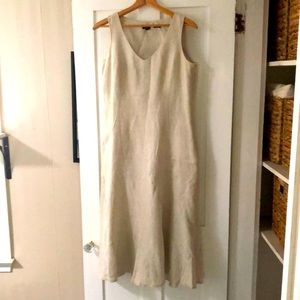Size 12 Talbots flawless Irish Linen dress